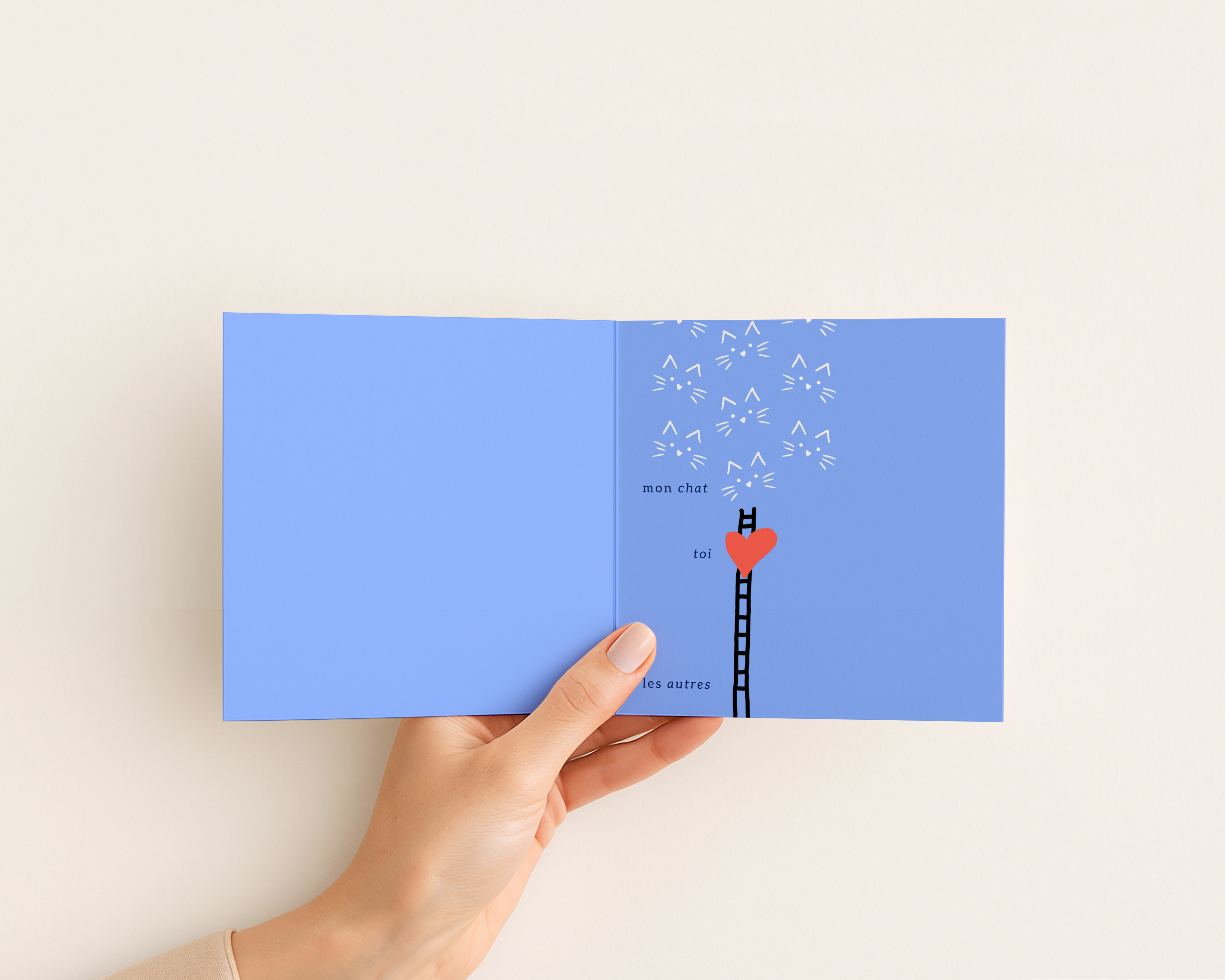 Je t'aime presque autant que mon chat