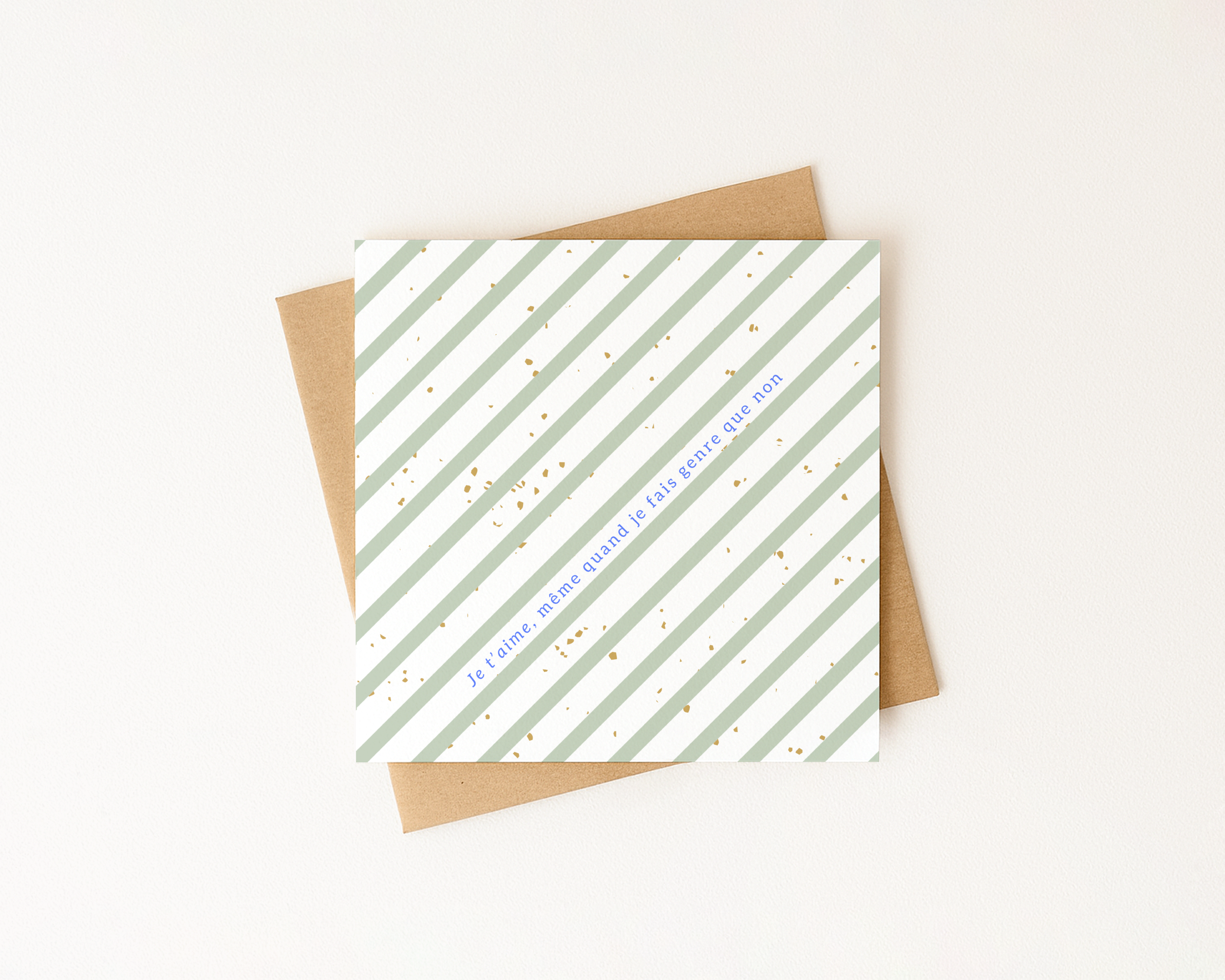 Je t'aime, même quand je fais genre que non