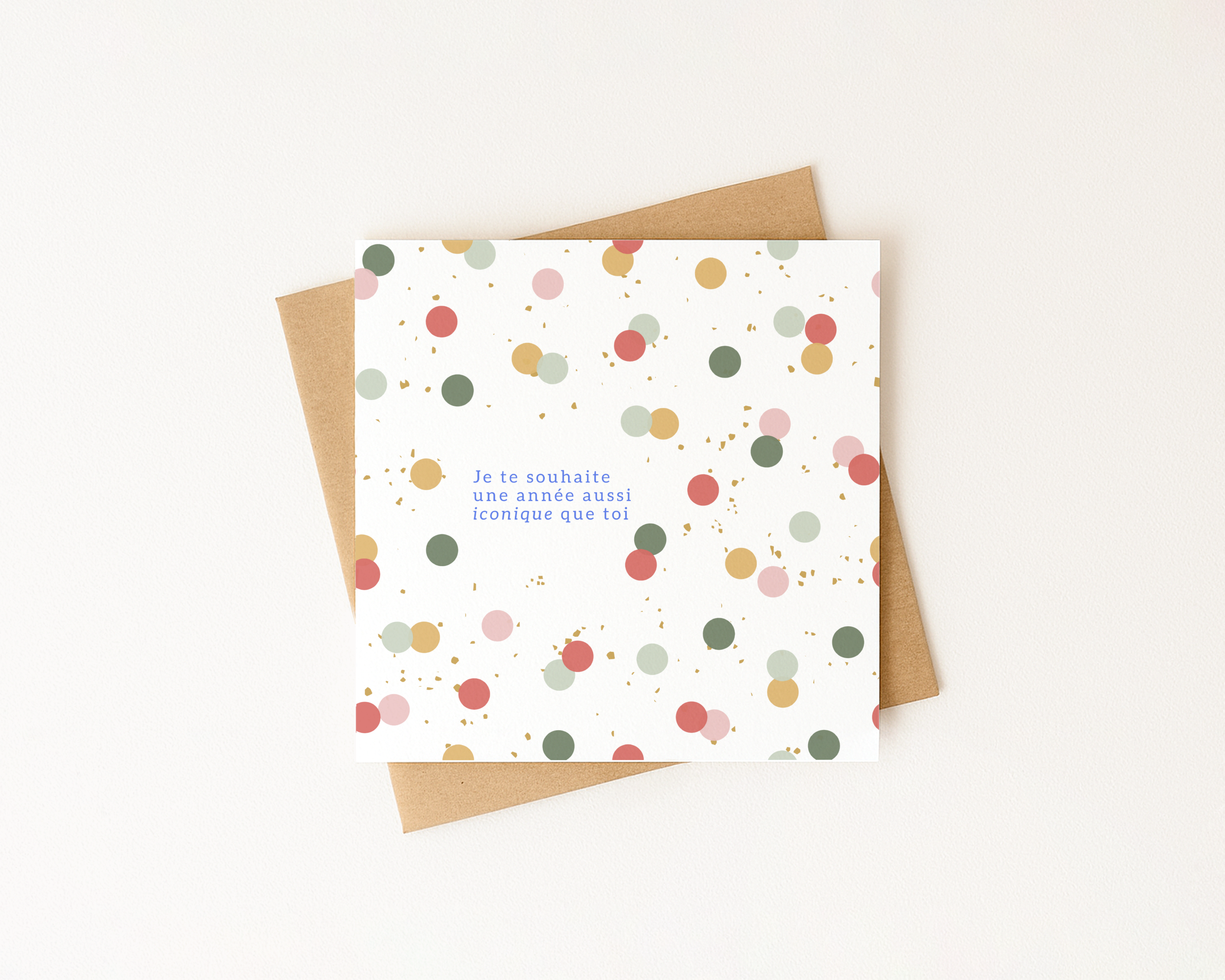 Je te souhaite une année aussi iconique que toi